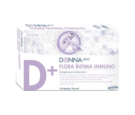 DonnaPlus+ Flora Íntima Inmuno 14caps