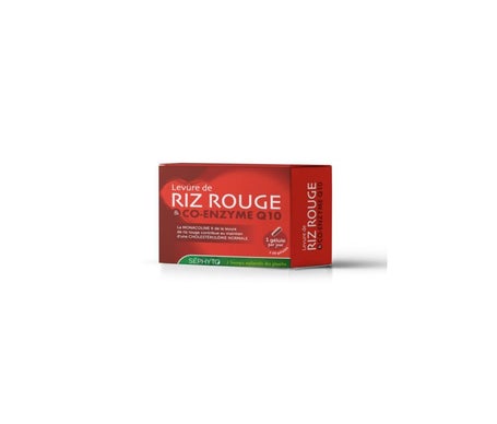 Séphyto Levadura de Arroz Rojo 1,6% + Q10 60 caps