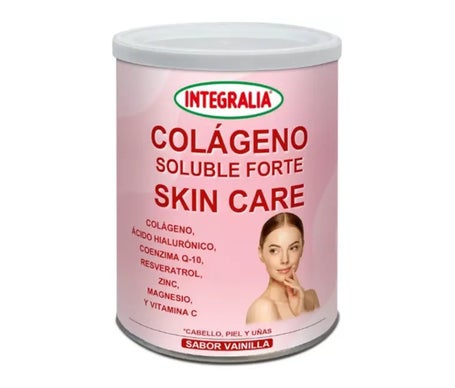 Integralia Colageno Soluble Forte Skin Care Sabor Vainilla 300g