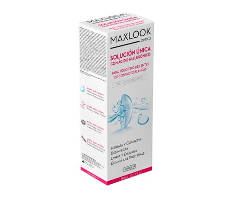 Maxlook Optics Solución Única Ácido Hialurónico 360ml
