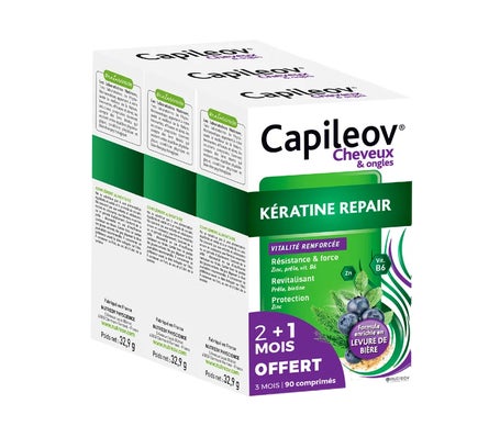 Nutreov Capileov Kératine Repair 3x30 Comprimés