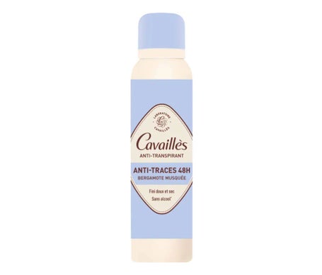 Cavaillès Déodorant Anti-Transpirant Anti-Traces 48h Bergamote Spray 50 ml