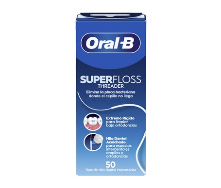 Oral-B Superfloss Seda Dental 50uds