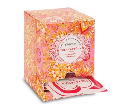 The Capsoul Pirámides Té Blanco Y Vainilla 15uds