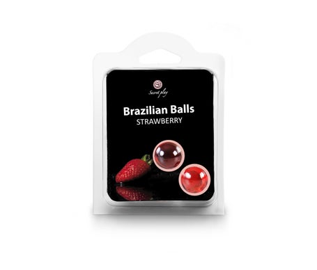 Secret Play Brazilian Balls Aroma Fresa 8gr