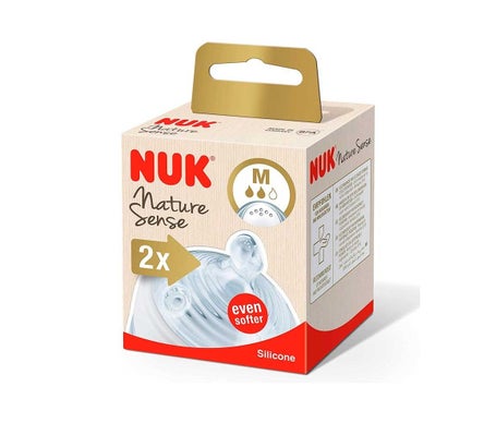 Nuk Tetine Nature Sense Silic Tm 2uds