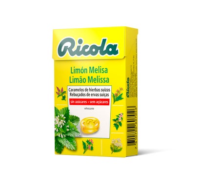 Ricola limón caramelos sin azúcar 50g