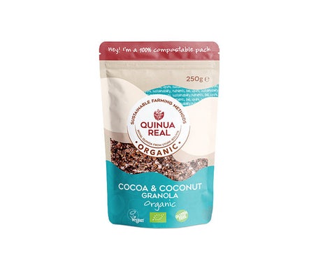 Quinua Real Granola Quinoa Cacao Coco Bio 250g