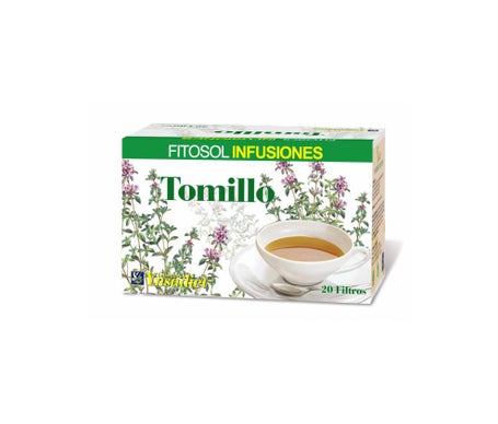Fitosol Infusiones Tomillo 20 bolsitas filtro de Producciones Dietéticas La Mancha | Natural Doctor