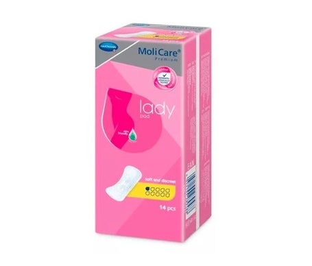 MoliCare Premium Lady Pad Compresas 1.5 Gotas 14uds