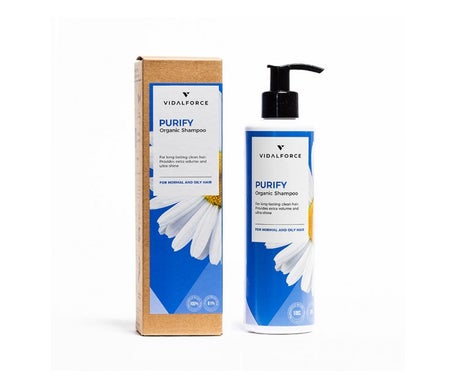 Vidalforce Purify Organic Shampoo Normal and Oily Hair 250ml