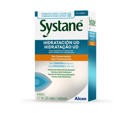 Systane Hidratación UD Gotas Lubricantes 30monodosis x 0,7ml