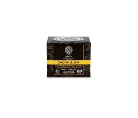 Natura Siberica Sauna & Spa Manteca Natural para Pies 120ml