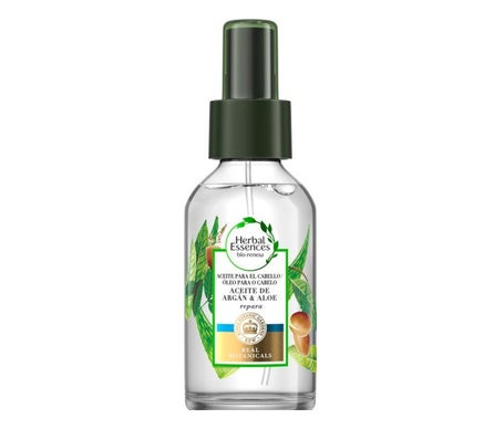 Herbal Essences Aceite Capilar Reparador Argán y Aloe Vera 100ml
