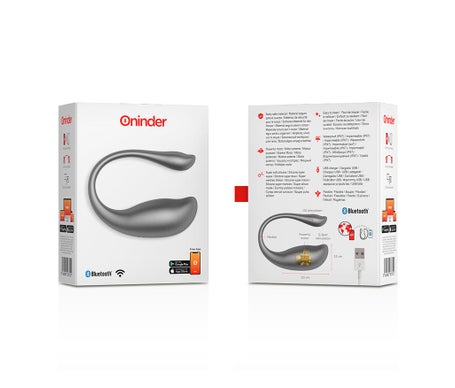 Oninder Huevo Vibrador Negro Free App 1ud
