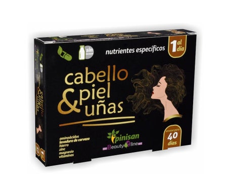 Pinisan cabello, piel y uñas 40cáps