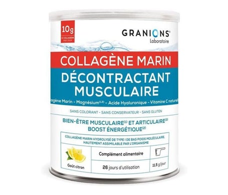 Granions Relajante Muscular Colágeno Marino Limón 300g