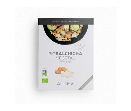 Ahimsa Salchicha Seitán Tofu Eco 200g