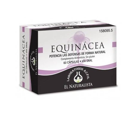Echinacea + Vit C 60 Cap el Naturalista