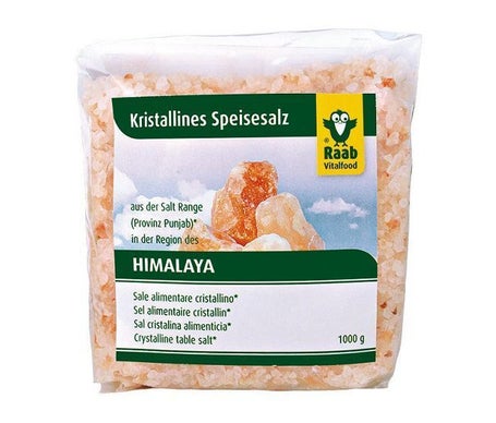 Raab Vitalfood Sal Himalaya Rosa Gruesa 1kg | Natural Doctor
