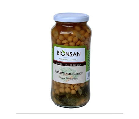 Bionsan Garbanzos Espinacas 540g