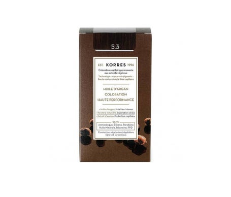 Korres Color Arg Chatain Dore 5.3