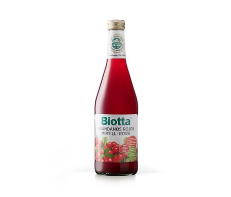 Biotta Jugo de Arándanos Rojos Plus BIO 500ml