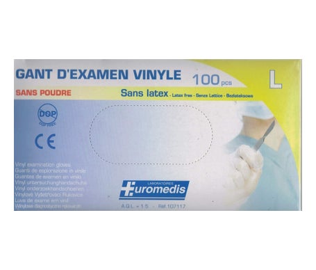 Guante Euromedis V Sp 7/8 100