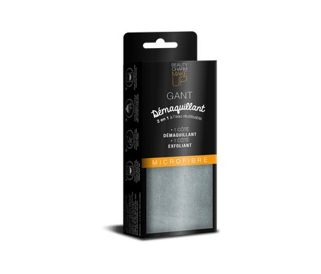 Beauty Charm Guante Desmaquillante Microfibra 2 en 1 1ud