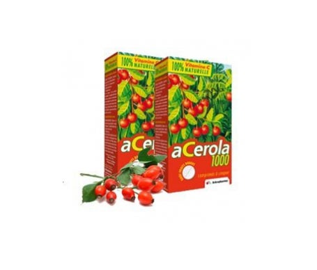Arkopharma Acerola 1000 30 comprimidos lote de 2