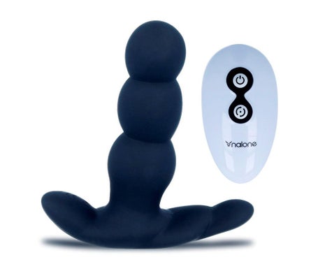Nalone Pearl Vibrador Anal Control Remoto Negro 1ud