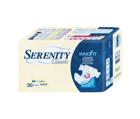 Serenity Classic Pañales Ultra Medium 30uds