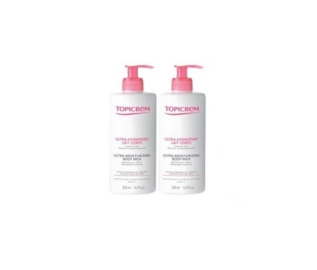 Topicrem Ultra Hydratant Corps Lot 2*500 ml