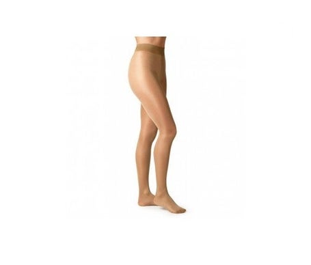 Orbalast panty compresión muy ligera beige talla mediana