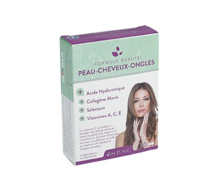 H.D.N.C. Fórmula Belleza Piel Ojos Uñas 30comp