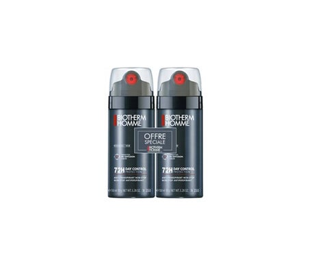 Biotherm Hombre Day Control Desodorante Spray 72H 2x150ml