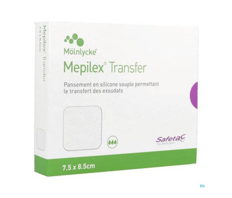 Mepilex Transfer Pans 7.5x8.5cm 10uds