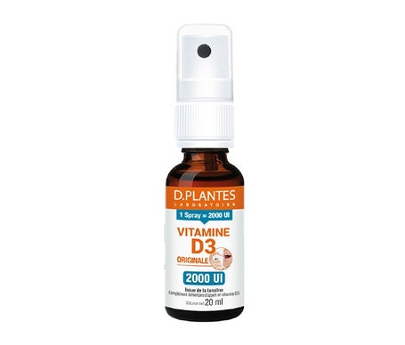 D.Plantes Vitamine D3 Original 2000 UI Spray 20ml | Natural Doctor