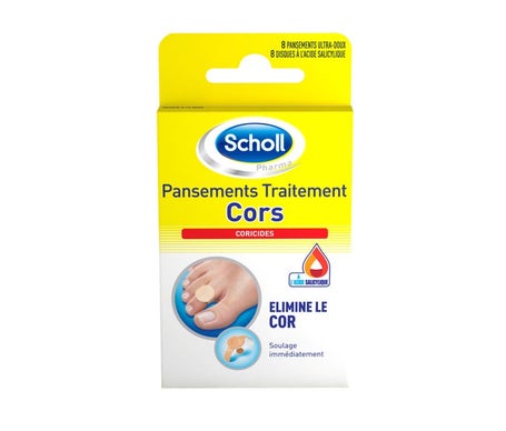 Scholl Apósitos Tratamiento Corsicida 8uds