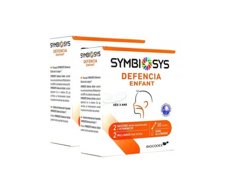 Symbiosys Defencia Niños Juego de 2 Cajas de 30 Palos
