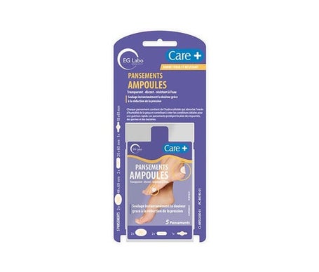 Care+ Apósitos Ampollas Hidrocoloide 5uds