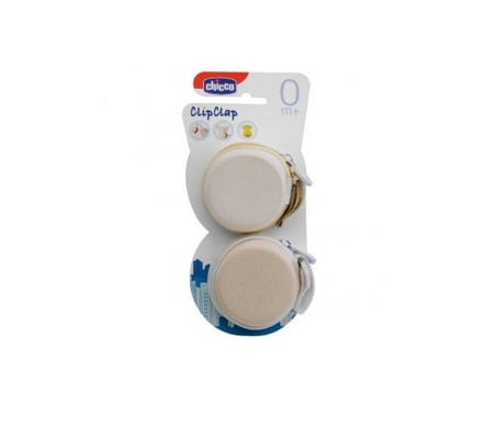 Chicco Safety Clip Clap Dummy Case - Chupetes y accesorios