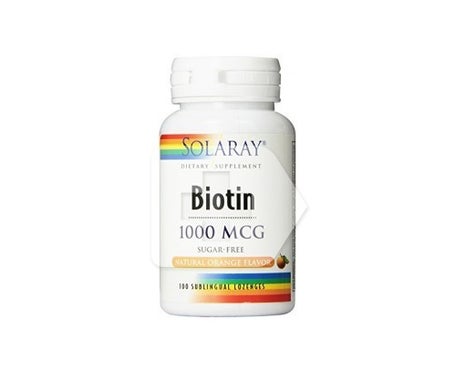 Solaray Biotin 1000mcg 100cáps