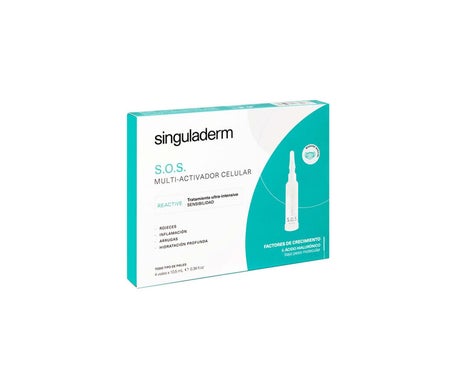 Singuladerm S.O.S Reactive 4 viales x 10,5ml