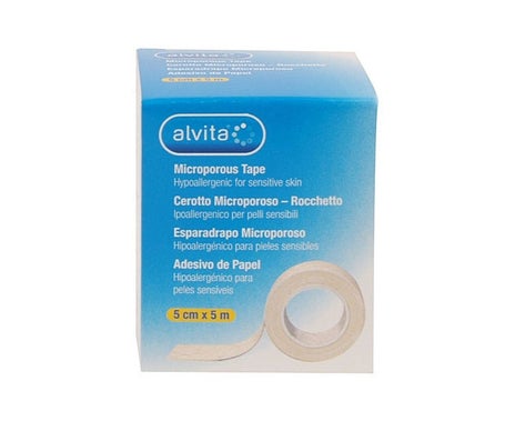 Alvita Esparadrapo Microporoso Hipoalergénico 1ud