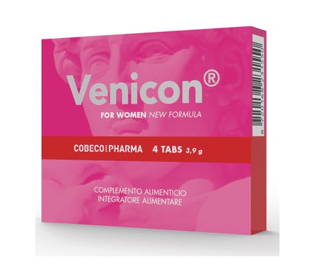 'Cobeco Venicon Men''s Libido Supplement 4caps'