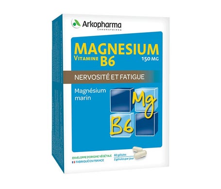 Arkopharma Magnsium B6 60 glóbulos
