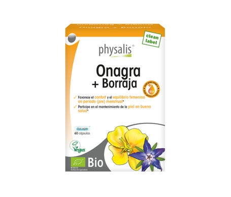Physalis Onagra y Borraja 60caps