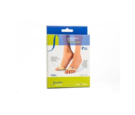 Sanator Almohadilla Plantar Hallux Valgus Talla 42-44 1 Par