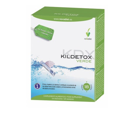 Kildetox Verde depurativo 18 sticks de NOVADIET | Natural Doctor